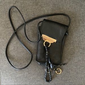 Kooba Black Leather Crossbody